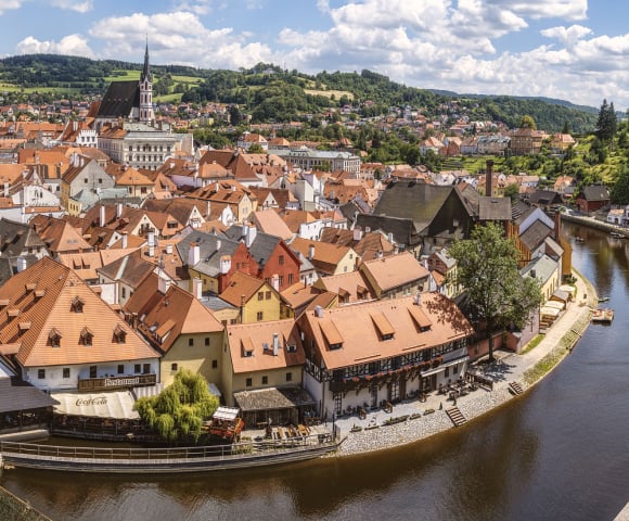 Czech Republic Bohemia Cesky-Krumlov